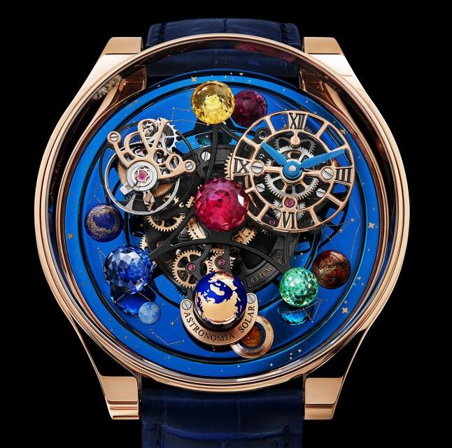 Replica Jacob & Co. ASTRONOMIA SOLAR CONSTELLATIONS PLANETS AND RED STONE AS300.40.AA.AC.A watch